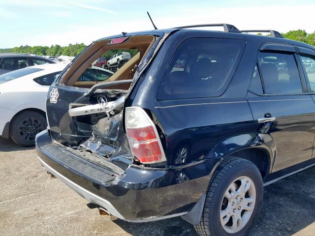 2HNYD18694H520635 - 2004 ACURA MDX TOURIN BLACK photo 9