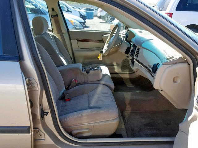 2G1WF52E029357050 - 2002 CHEVROLET IMPALA GRAY photo 5