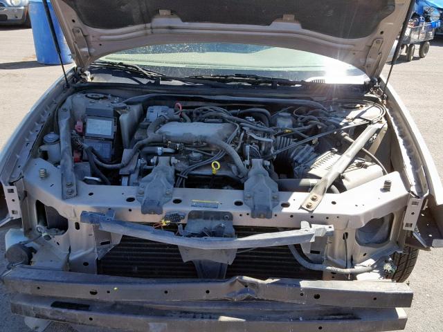 2G1WF52E029357050 - 2002 CHEVROLET IMPALA GRAY photo 7