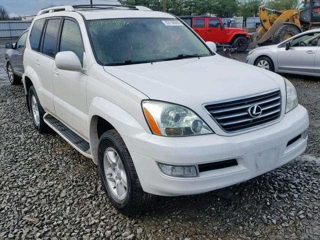 JTJBT20X650069076 - 2005 LEXUS GX 470 WHITE photo 1