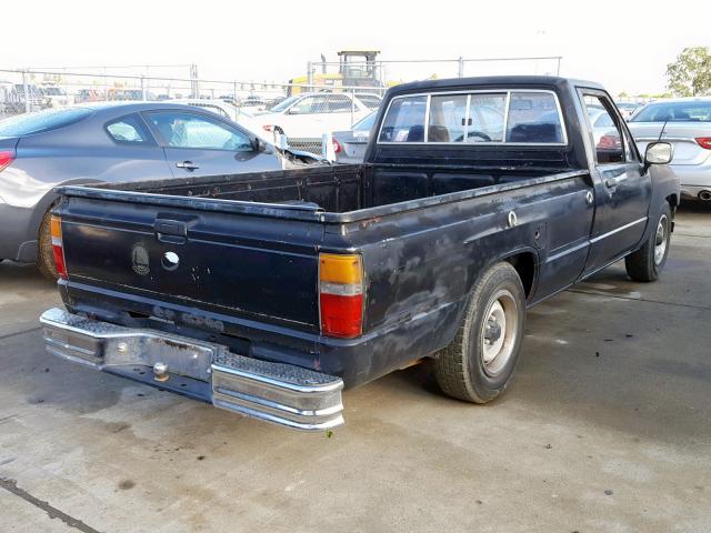 JT4RN55D0F0100237 - 1985 TOYOTA PICKUP 1/2 BLACK photo 4