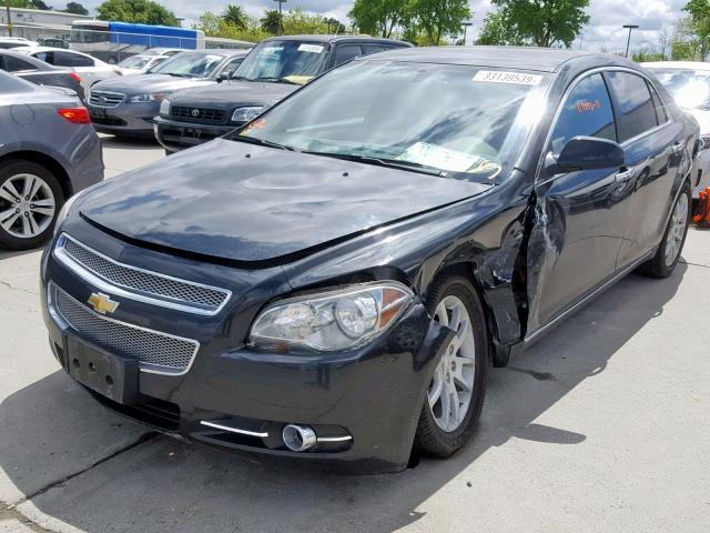 1G1ZE5E79BF369525 - 2011 CHEVROLET MALIBU LTZ CHARCOAL photo 2