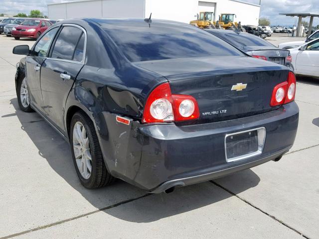 1G1ZE5E79BF369525 - 2011 CHEVROLET MALIBU LTZ CHARCOAL photo 3