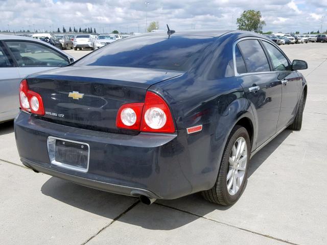 1G1ZE5E79BF369525 - 2011 CHEVROLET MALIBU LTZ CHARCOAL photo 4