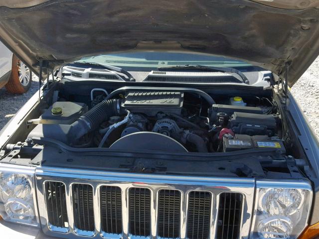1J8HG48K06C173450 - 2006 JEEP COMMANDER GOLD photo 7