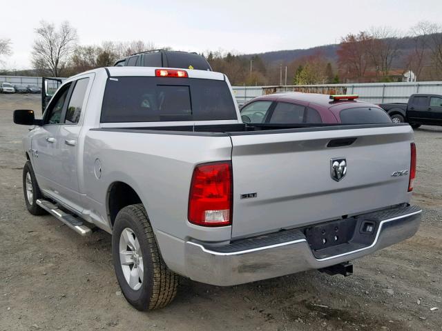 1C6RR7GT8JS106456 - 2018 RAM 1500 SLT SILVER photo 3