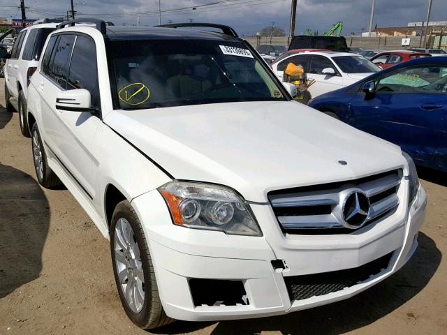 WDCGG8HB9BF608172 - 2011 MERCEDES-BENZ GLK 350 4M WHITE photo 1