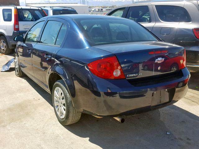 1G1AD5F56A7213335 - 2010 CHEVROLET COBALT 1LT BLUE photo 3