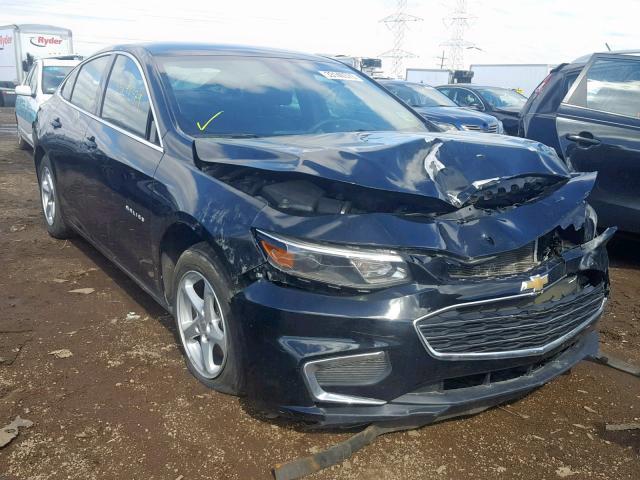 1G1ZB5ST4GF205956 - 2016 CHEVROLET MALIBU LS შავი ფოტო 1