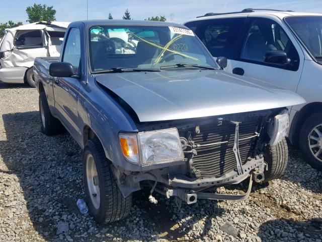 4TANL42N2VZ317998 - 1997 TOYOTA TACOMA GRAY photo 1