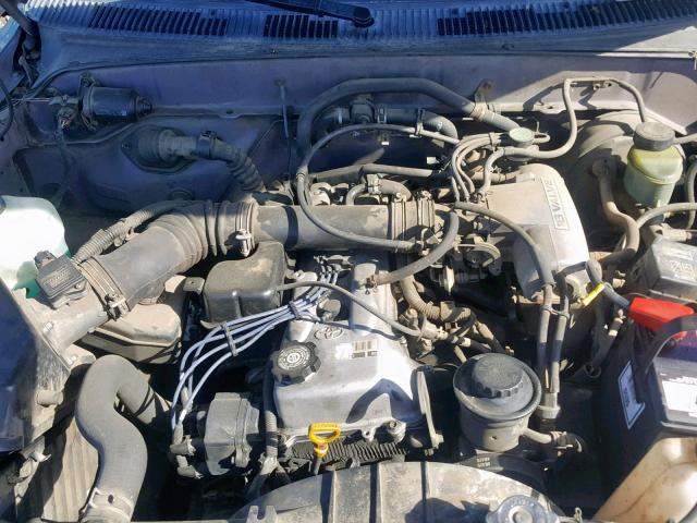 4TANL42N2VZ317998 - 1997 TOYOTA TACOMA GRAY photo 7