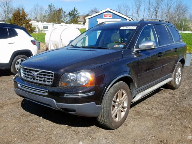 YV4CZ852181424821 - 2008 VOLVO XC90 V8 BLACK photo 2