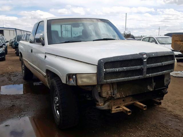 1B7KC23C1TJ169847 - 1996 DODGE RAM 2500 WHITE photo 1