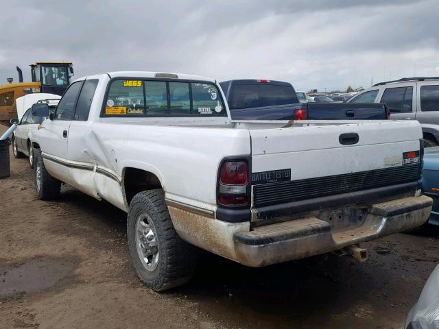 1B7KC23C1TJ169847 - 1996 DODGE RAM 2500 WHITE photo 3