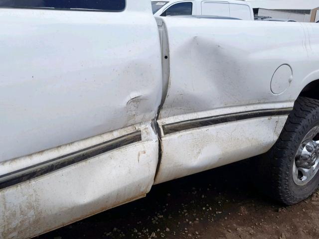 1B7KC23C1TJ169847 - 1996 DODGE RAM 2500 WHITE photo 9