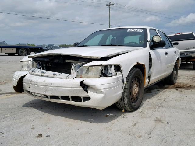 2FAHP71V69X132461 - 2009 FORD CROWN VICT WHITE photo 2