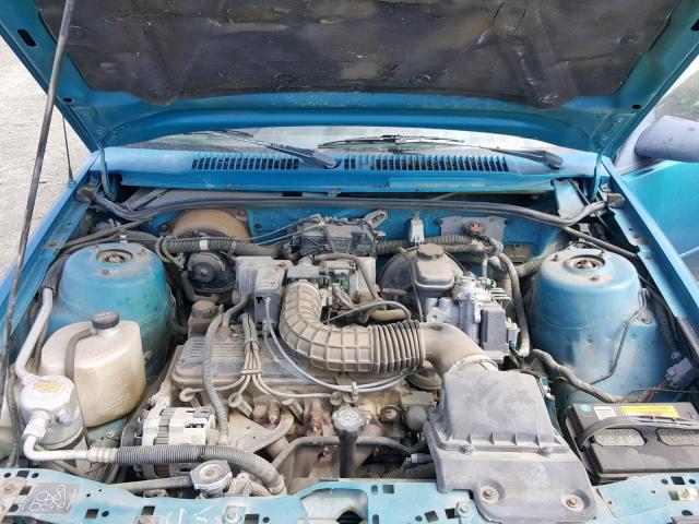 1G1JC5440R7195939 - 1994 CHEVROLET CAVALIER V TEAL photo 7