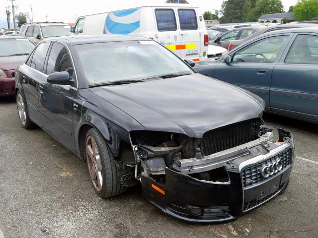 WAUBF78E07A017785 - 2007 AUDI A4 S-LINE BLACK photo 1