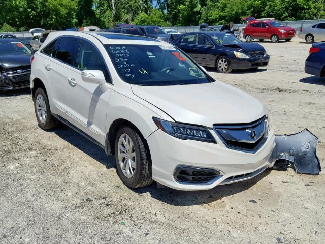 5J8TB3H53GL001565 - 2016 ACURA RDX TECHNO WHITE photo 1