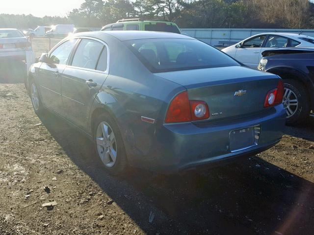 1G1ZG57B894220833 - 2009 CHEVROLET MALIBU LS GRAY photo 3