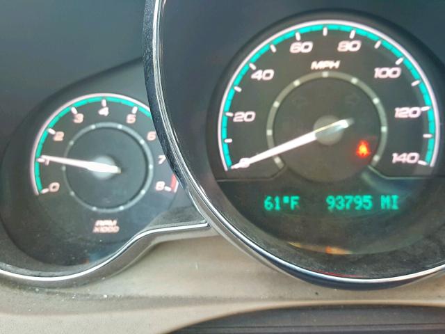 1G1ZG57B894220833 - 2009 CHEVROLET MALIBU LS GRAY photo 8