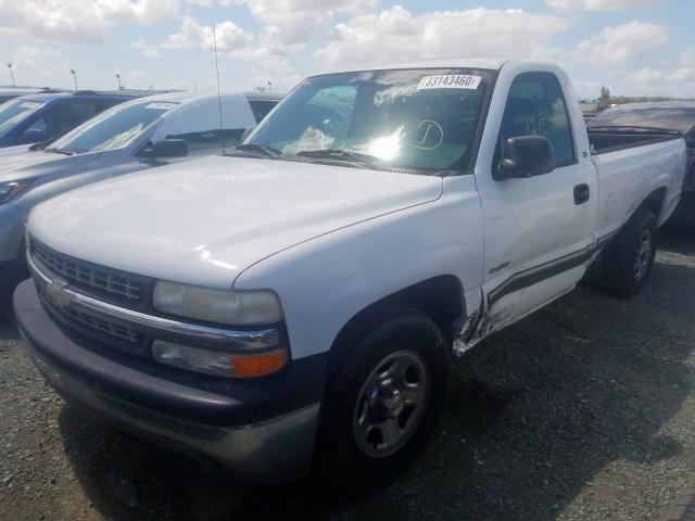 1GCEC14V72Z219366 - 2002 CHEVROLET SILVERADO C1500  photo 2