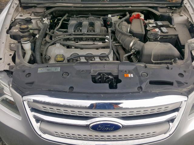 1FAHP2EW0AG163026 - 2010 FORD TAURUS SEL SILVER photo 7