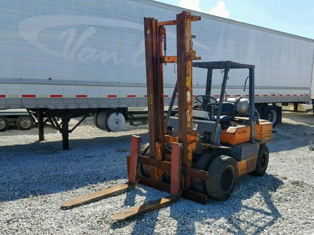 5F63511040 - 1997 TOYOTA FORKLIFT ORANGE photo 2