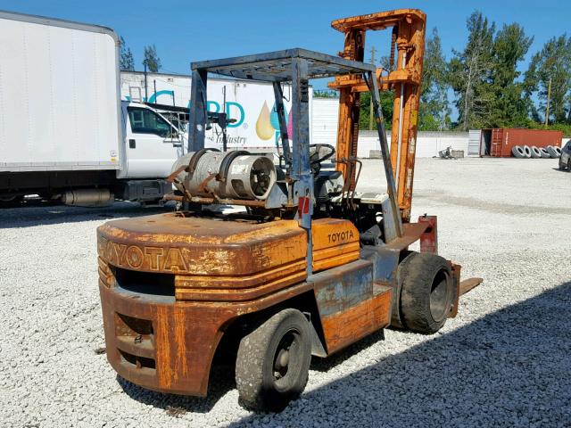 5F63511040 - 1997 TOYOTA FORKLIFT ORANGE photo 4