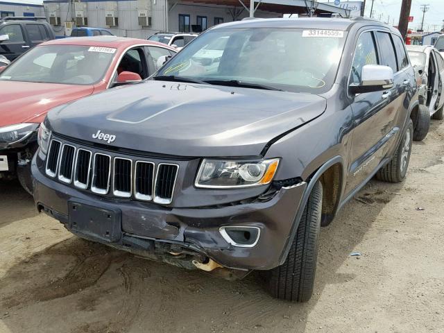 1C4RJFBG2FC685501 - 2015 JEEP GRAND CHER GRAY photo 2