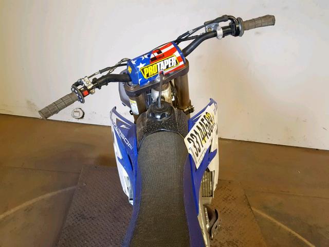 JYACG33C0DA020714 - 2013 YAMAHA YZ250 F BLUE photo 5