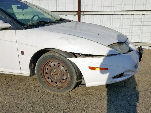 1G8ZY12751Z274348 - 2001 SATURN SC2 WHITE photo 9