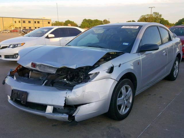 1G8AN15F47Z132347 - 2007 SATURN ION LEVEL SILVER photo 2