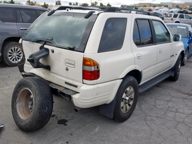 4S6CK58W3X4410763 - 1999 HONDA PASSPORT E 白色 照片 4