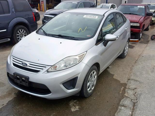 3FADP4AJ0CM140584 - 2012 FORD FIESTA S SILVER photo 2