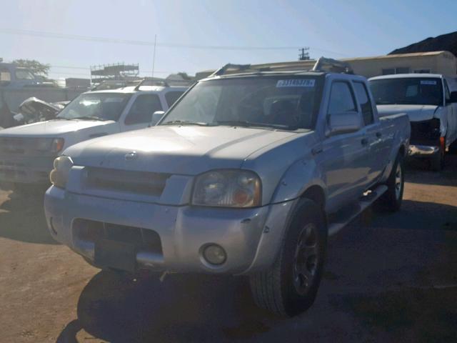 1N6MD29X32C346009 - 2002 NISSAN FRONTIER C SILVER photo 2