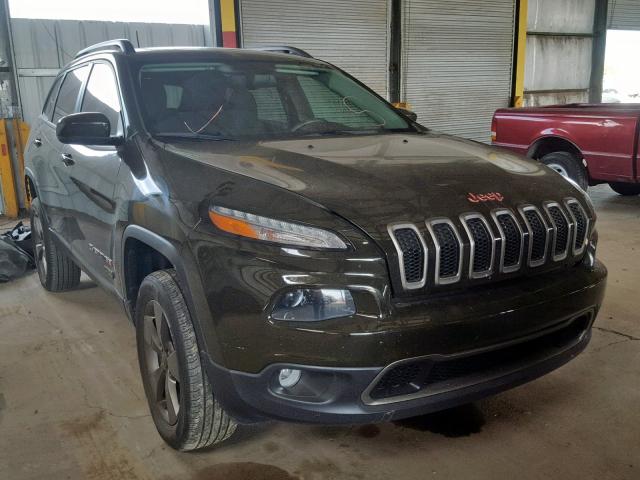 1C4PJMCSXGW309241 - 2016 JEEP CHEROKEE L GREEN photo 1