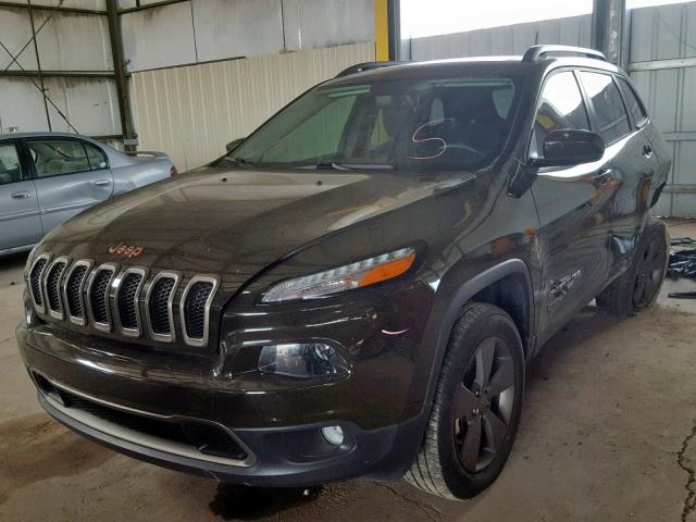 1C4PJMCSXGW309241 - 2016 JEEP CHEROKEE L GREEN photo 2