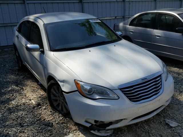 1C3CCBCG9EN186404 - 2014 CHRYSLER 200 LIMITE WHITE photo 1