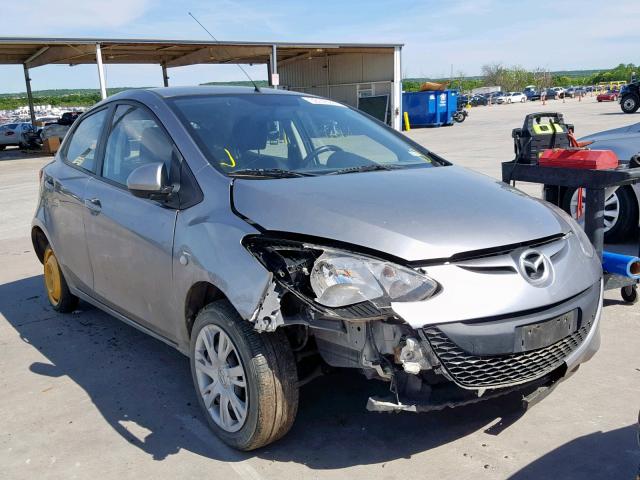 JM1DE1KZ0E0186070 - 2014 MAZDA MAZDA2 SPO GRAY photo 1