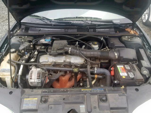 1G1JC524227240338 - 2002 CHEVROLET CAVALIER B BLACK photo 7