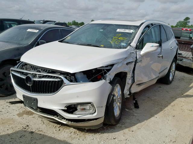 5GAERCKW8JJ134704 - 2018 BUICK ENCLAVE PR WHITE photo 2