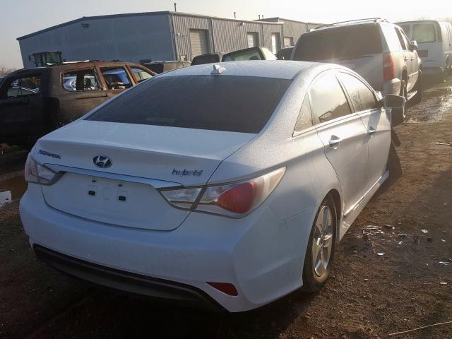 KMHEC4A44CA022406 - 2012 HYUNDAI SONATA HYBRID  photo 4