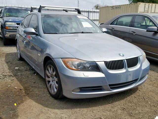 WBAVD33596KV59348 - 2006 BMW 330 XI BLUE photo 1