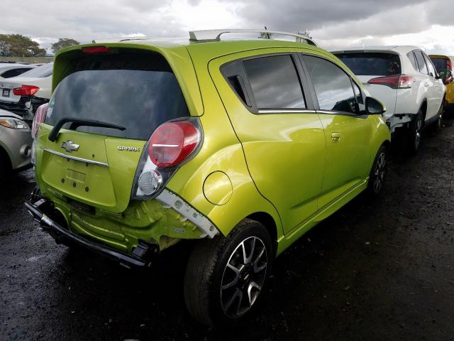 KL8CF6S96DC501398 - 2013 CHEVROLET SPARK 2LT  photo 4