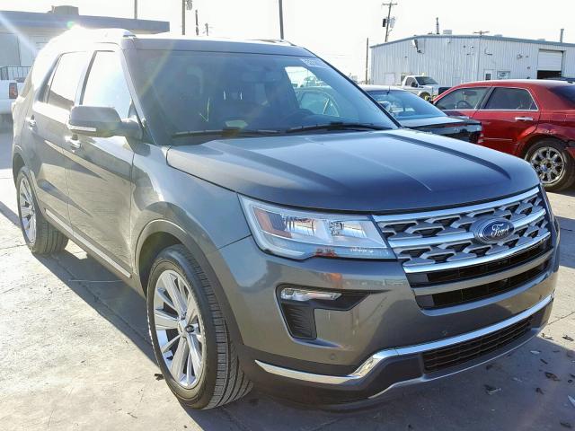 1FM5K7F87KGA17311 - 2019 FORD EXPLORER L GRAY photo 1