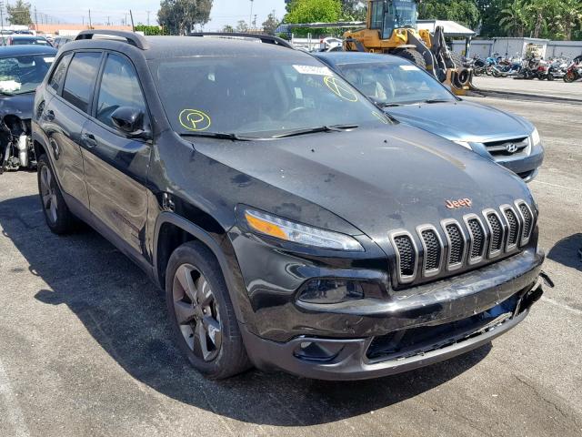 1C4PJLCS9GW346338 - 2016 JEEP CHEROKEE L BLACK photo 1