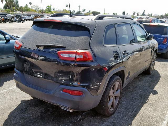 1C4PJLCS9GW346338 - 2016 JEEP CHEROKEE L BLACK photo 4