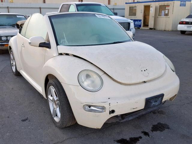 3VWCD31Y45M315022 - 2005 VOLKSWAGEN NEW BEETLE 奶油色 照片 1