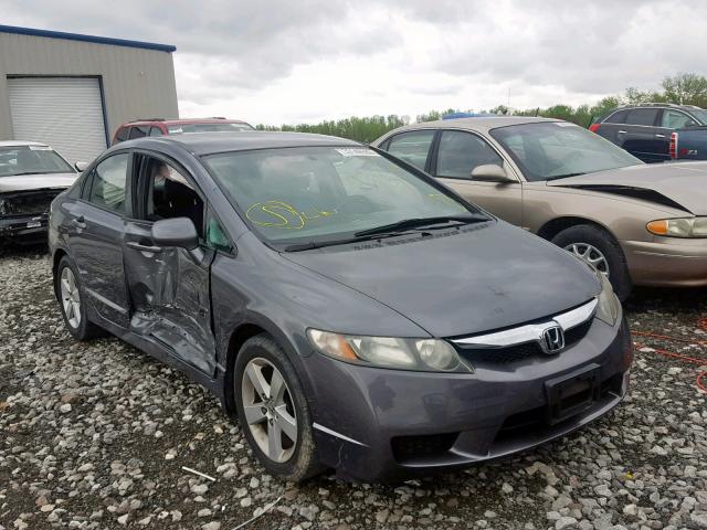 19XFA1F60AE017737 - 2010 HONDA CIVIC LX-S GRAY photo 1